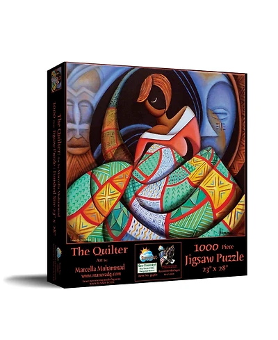 SunsOut The Quilter 1000 piece Jigsaw Puzzle for Adults