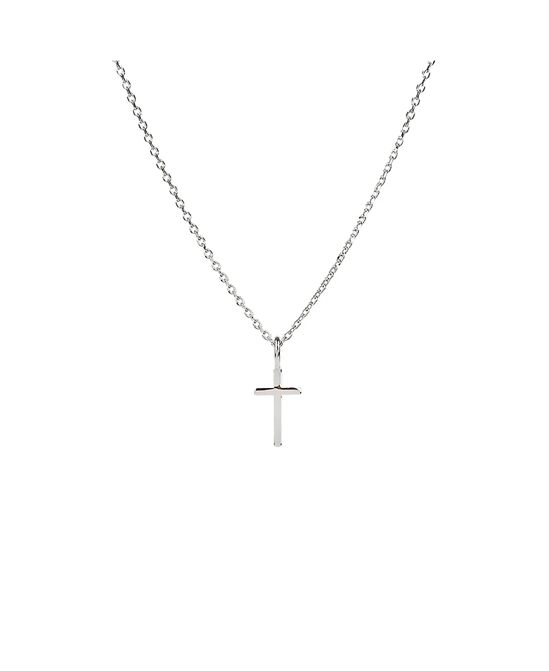 Bearfruit Jewelry Plated Marielle Mini Cross Necklace Holiday Gift Idea.