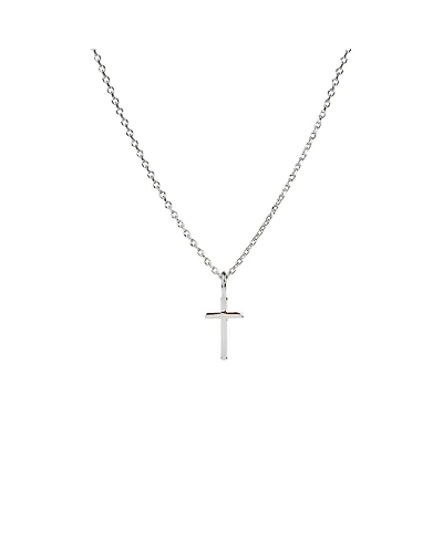 Bearfruit Jewelry 14k Gold Plated Marielle Mini Cross Necklace Holiday Gift Idea.