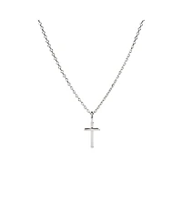 Bearfruit Jewelry Plated Marielle Mini Cross Necklace Holiday Gift Idea.