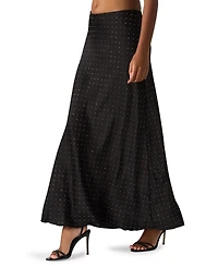 Steve Madden Women's Jeanie A-Line Maxi Skirt
