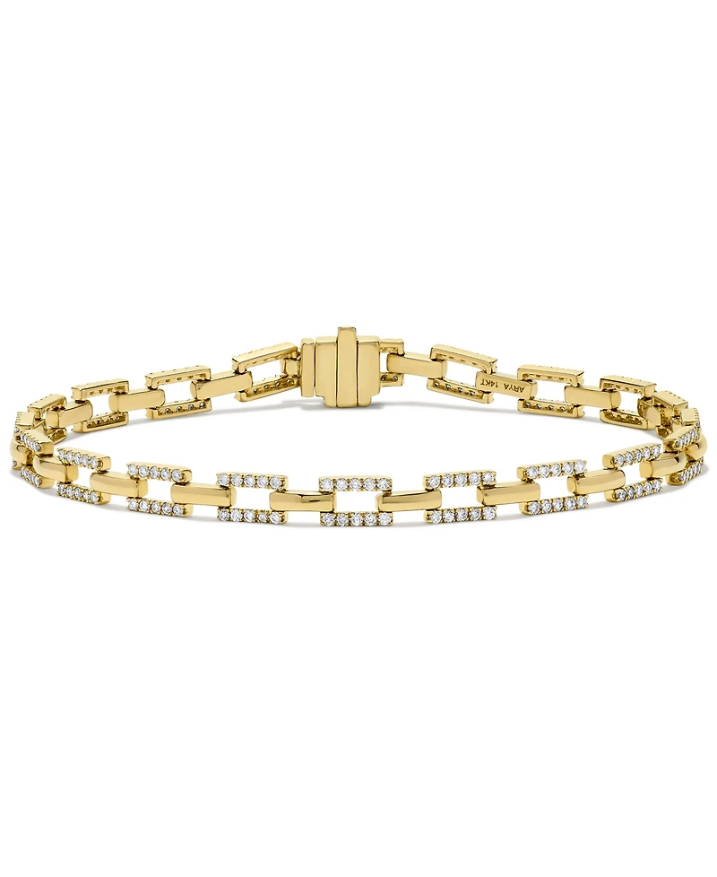 Macy's Diamond Bracelet (1-1/2 ct. t.w.) in 14k Yellow Gold