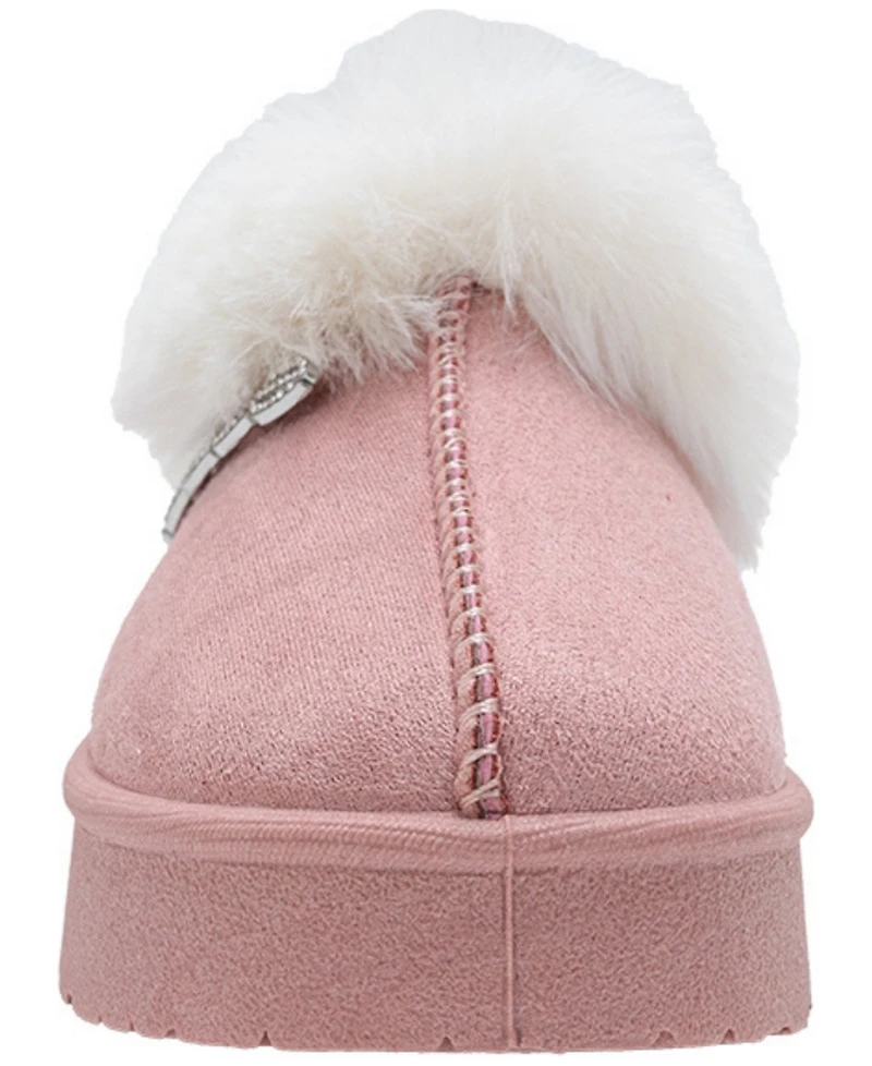 Bebe Toddler Girls' Rhinestone Detail Slip-On Clogs