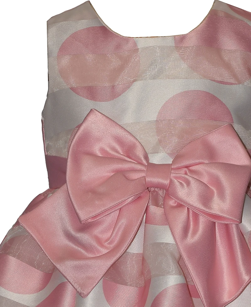 Bonnie Baby Baby Girls' Polka Dot Party Dress and Bloomers