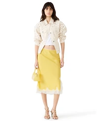 Steve Madden Women's Cinthia Straight A-Line Skirt