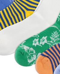 Polo Ralph Lauren Men's Printed Crew Socks, 6-Pack