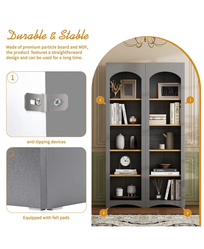 Streamdale Furniture Farmhouse Entertainment Center for 70