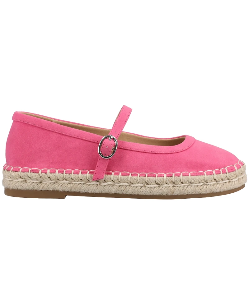 Journee Collection Women's Kenzie Round Toe Espadrille Flats