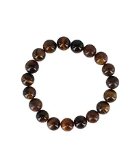 Trafalgar Raja Tiger Eye Stretch Beaded Bracelet