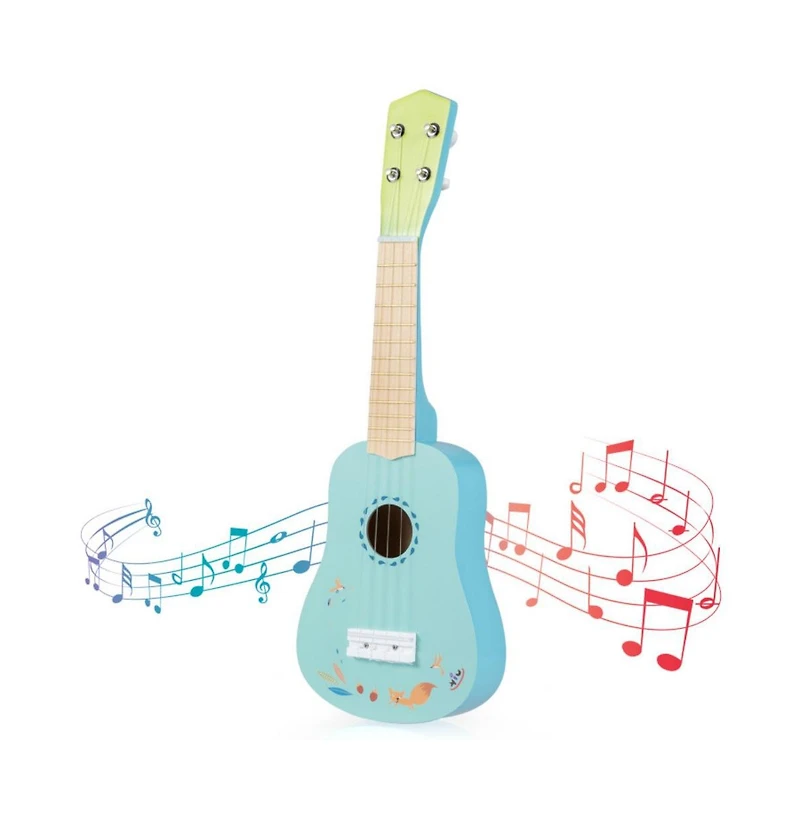 Hongge Kids Beginner Ukulele with Nylon Strings and Basswood Body for Early Music Learning