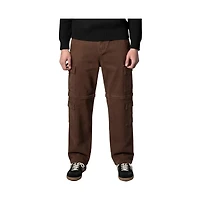 WeSC Men's Baggy Zip Off Cargo Pants
