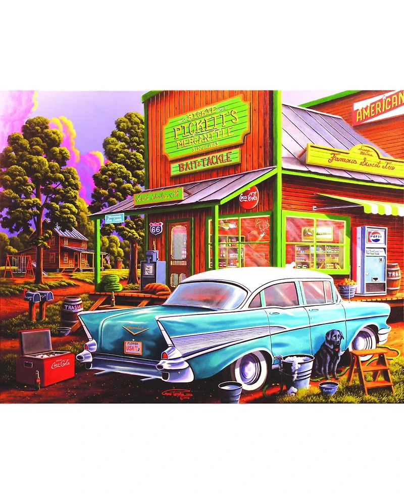 SunsOut Aunt Sheila's Cafe 1000 piece Jigsaw Puzzle for Adults Large Pieces