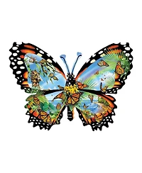 SunsOut Ode to the Monarch 1000 piece Jigsaw Puzzle for Adults Special Shape