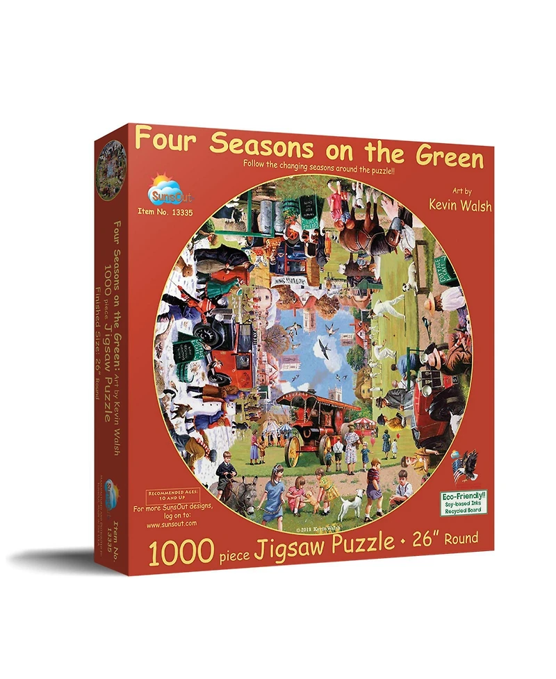 SunsOut Four Seasons on the Green 1000 piece Jigsaw Puzzle