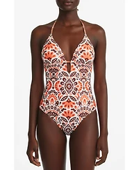 Jessie Zhao New York Women's Savanna Reversible One Piece Swimsuit