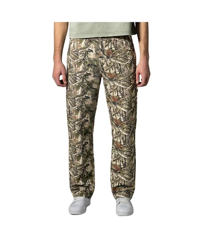 WeSC Men's Carpenter Pant Forest Camo