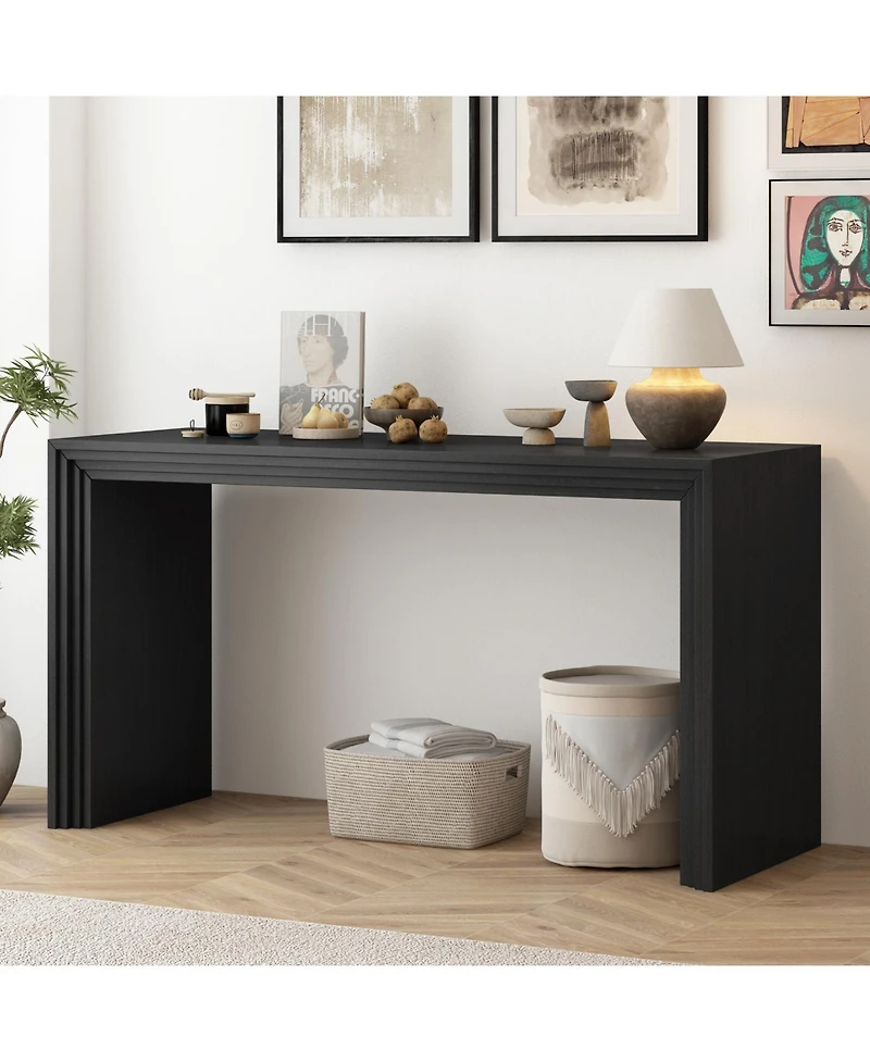 Streamdale Paulownia Console Table - Foyer, Living Room, Entryway