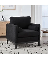 Streamdale Furniture 35.4" Wide Modern Farmhouse Accent Chair