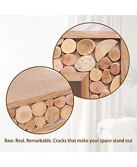 Streamdale Rustic Wood Console Table - 62" Entryway/Sofa Table