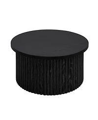 Streamdale Furniture Modern Round Coffee Table Accent Table