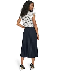 Tommy Hilfiger Women's Pleated Pull-On Skirt