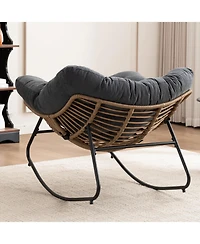 Streamdale Furniture Chenille Rocking Accent Chair