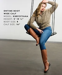 Naturalizer Women's Ontime Narrow Calf Zip Tall Boots