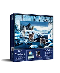 SunsOut Ice Wolves 1000 piece Jigsaw Puzzle for Adults