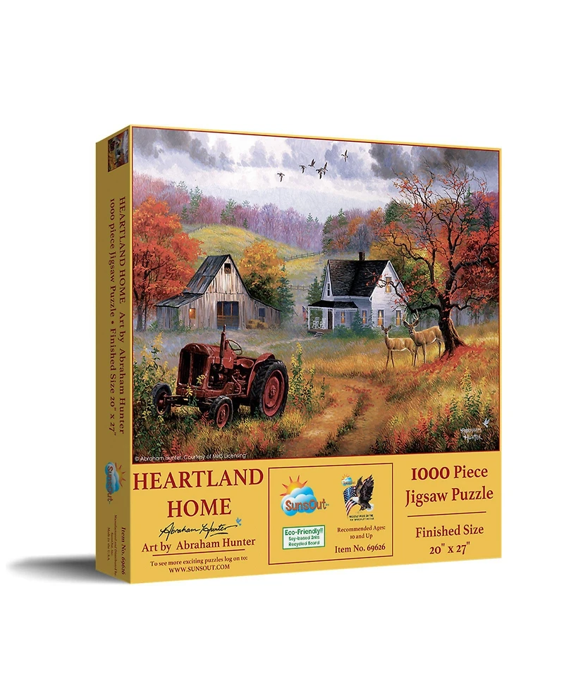 SunsOut Heartland Home 1000 piece Jigsaw Puzzle for Adults