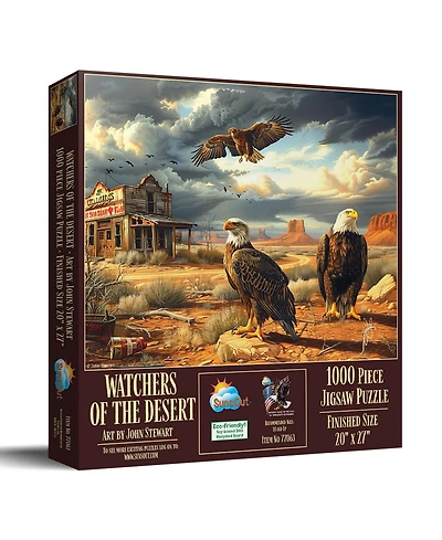 SunsOut Watchers of the Desert 1000 piece Jigsaw Puzzle