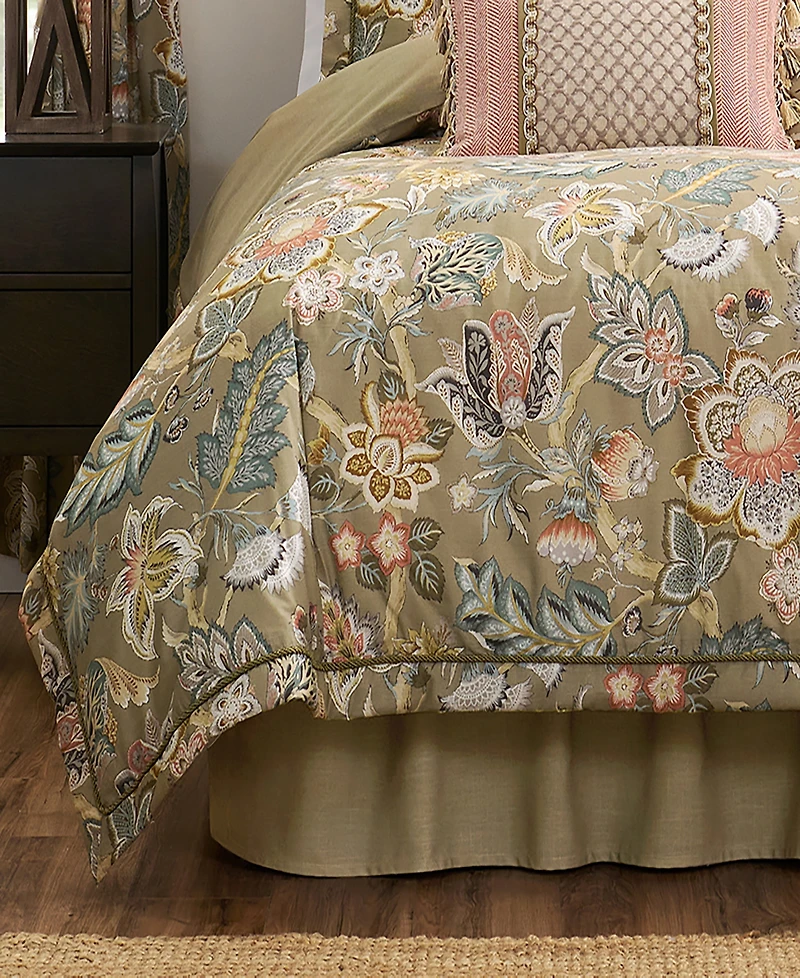Rose Tree Belle Floral 4-Pc. Comforter Set