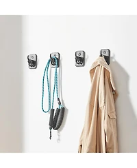 Danya B 4 Piece Dog Tail Wagging Decorative Wall Hook Set