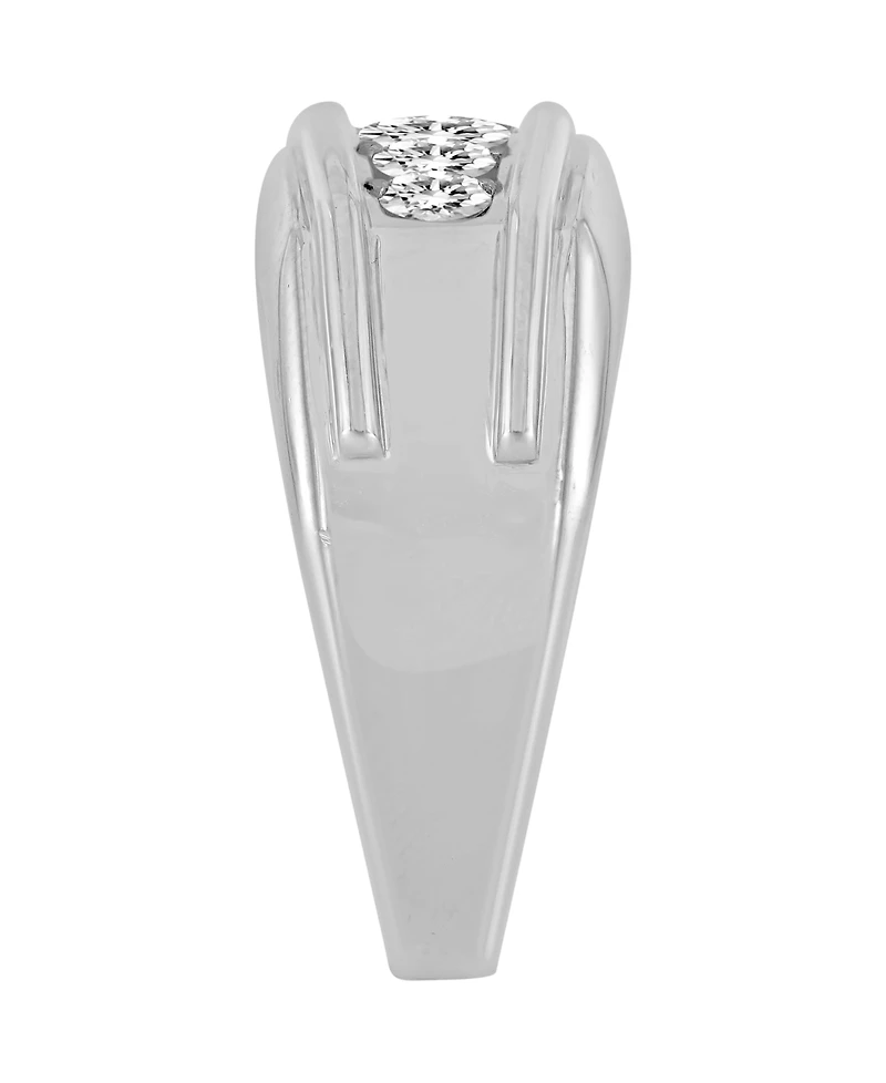 Macy's Men's Diamond Ring (1 ct. t.w.) in 10k White Gold