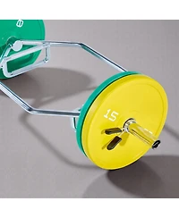 Mecale Trap Bar Hex Bar, 2-Inch Hex Barbell, 500 lb Capacity Strength Training Bar for Deadlifts and Squats