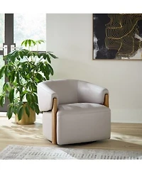 Fabric Leather Accent Chairs Collection Created For Macys