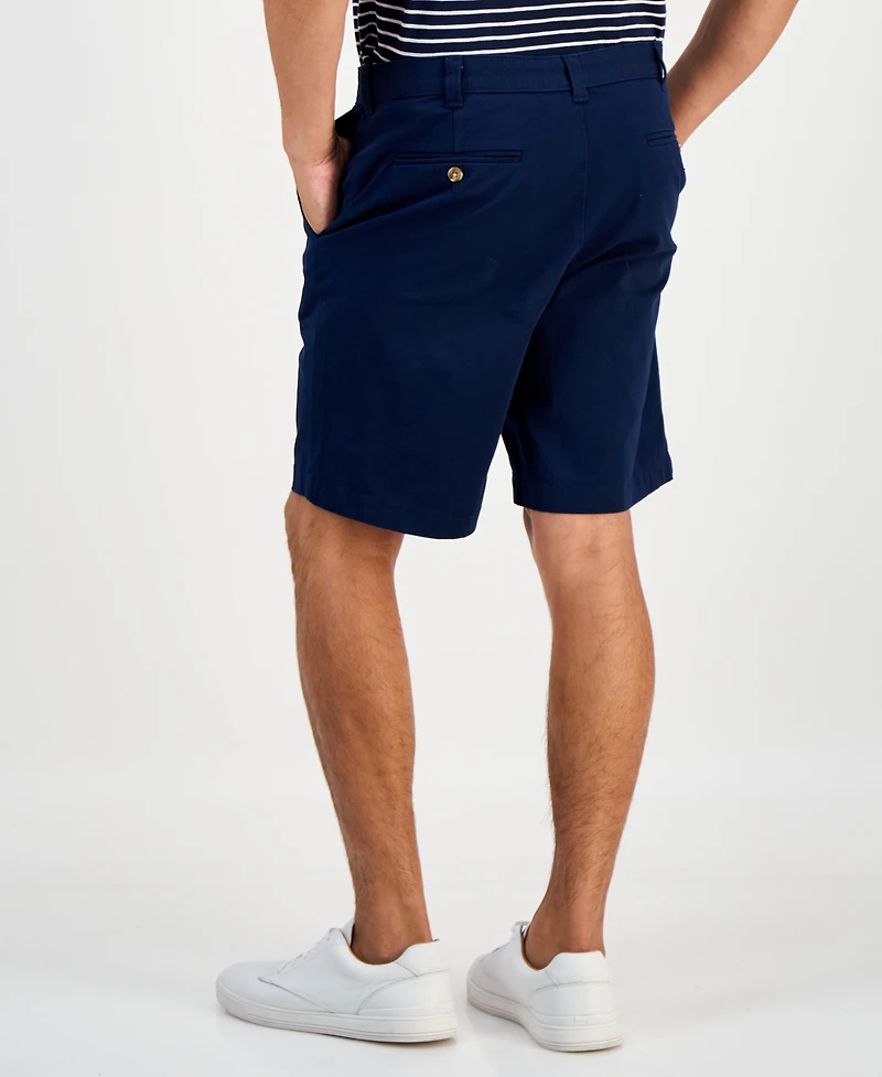 Club Room Men's Regular-Fit 9" 4-Way Stretch Shorts, Created for Macy's
