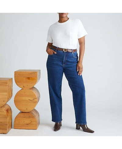 Universal Standard Plus Garcon Tee