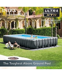 Intex Ultra Xtr 32' x 16' x 52" Above Ground Pool & OptiFlow Premium Filter Sand
