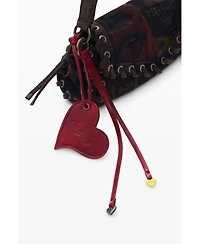 Desigual Women's Medium graffiti lips bag