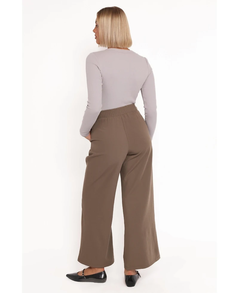 Petal and Pup Women's Curtis Pants - Taupe