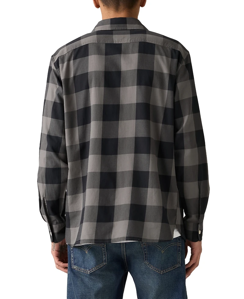 Levi's Men's Relaxed Fit Long Sleeve Button Front Worker Shirt