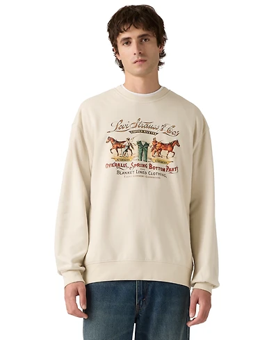 Levi's Men's Crewneck Long-Sleeve Sweatshirt