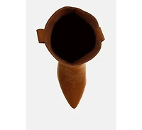 Mae Embroidery Detail Cowboy Boots