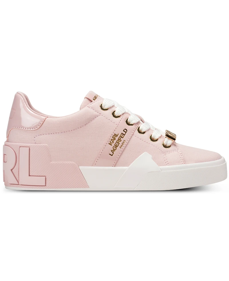 Karl Lagerfeld Paris Women's Mablyn Lace-Up Sneakers