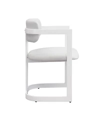 Streamdale Furniture + 2 Pc. Set + Fabric & Metal + Upholstered + Dining Chairs