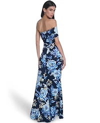 Eliza J Women's One-Shoulder Ball Gown