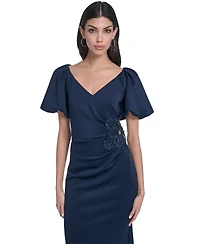 Eliza J Women's V-Neck Ball Gown