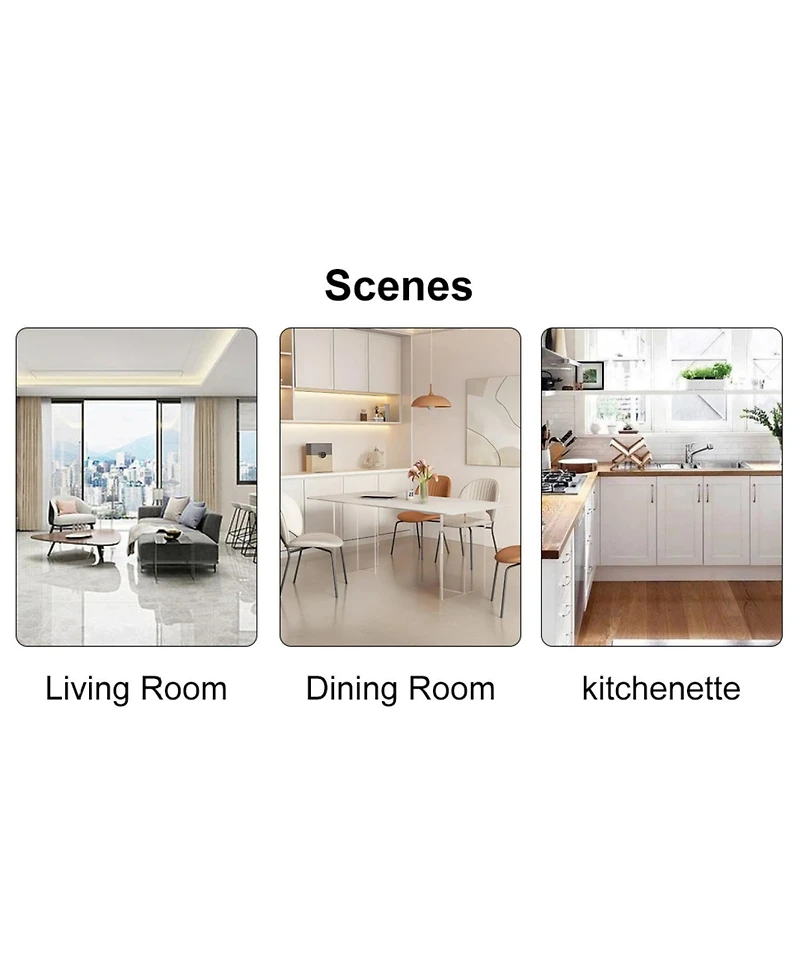 Streamdale Furniture Streamdale Sintered Stone Dining Table, Black Metal Legs