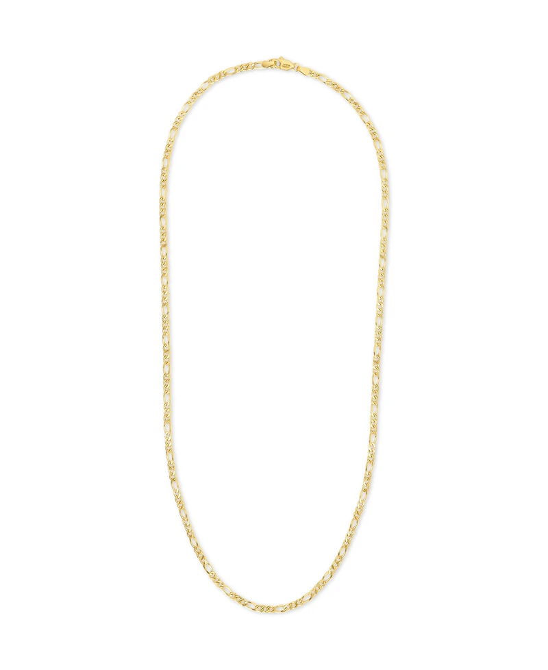 Sterling Forever Figaro Chain Necklace