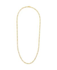 Sterling Forever Figaro Chain Necklace